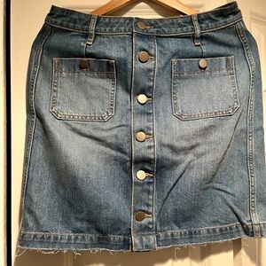 Loft- Jean Skirt